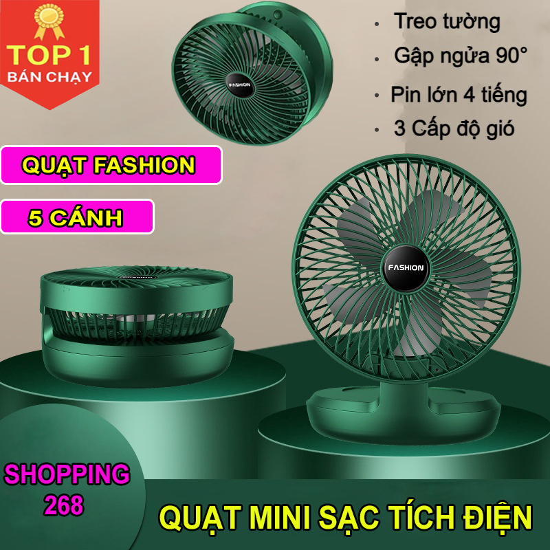 Quạt tích điện pin trâu, quạt tích điện cao cấp FASHION, quạt tích điện mini gấp gọn, quạt sạc điện mini đa năng, quạt tích điện gấp gọn, quạt mini tích điện để bàn, quạt tich điên mini, quat sac điện mini
