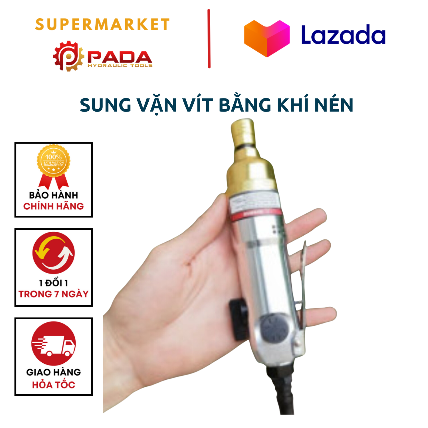 Sung Vặn Vít Bằng Khí Nén- Máy vặn vít dùng hơi