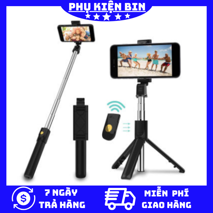 [HCM][ BIG SALE] Gậy Chụp Hình Selfie Bluetoot0h K07 Điều Khiển Từ Xa 3 Chân- Gậy Chụp Ảnh Bluetooth K07 Hỗ Trợ Quay Phim Livetream Siêu Hot 2020-Gậy Chụp Hình Đa Năng- Gậy Chụp Ảnh Selfie Đỉnh Cao-Giá Đỡ Điện Thoại Xem Phim