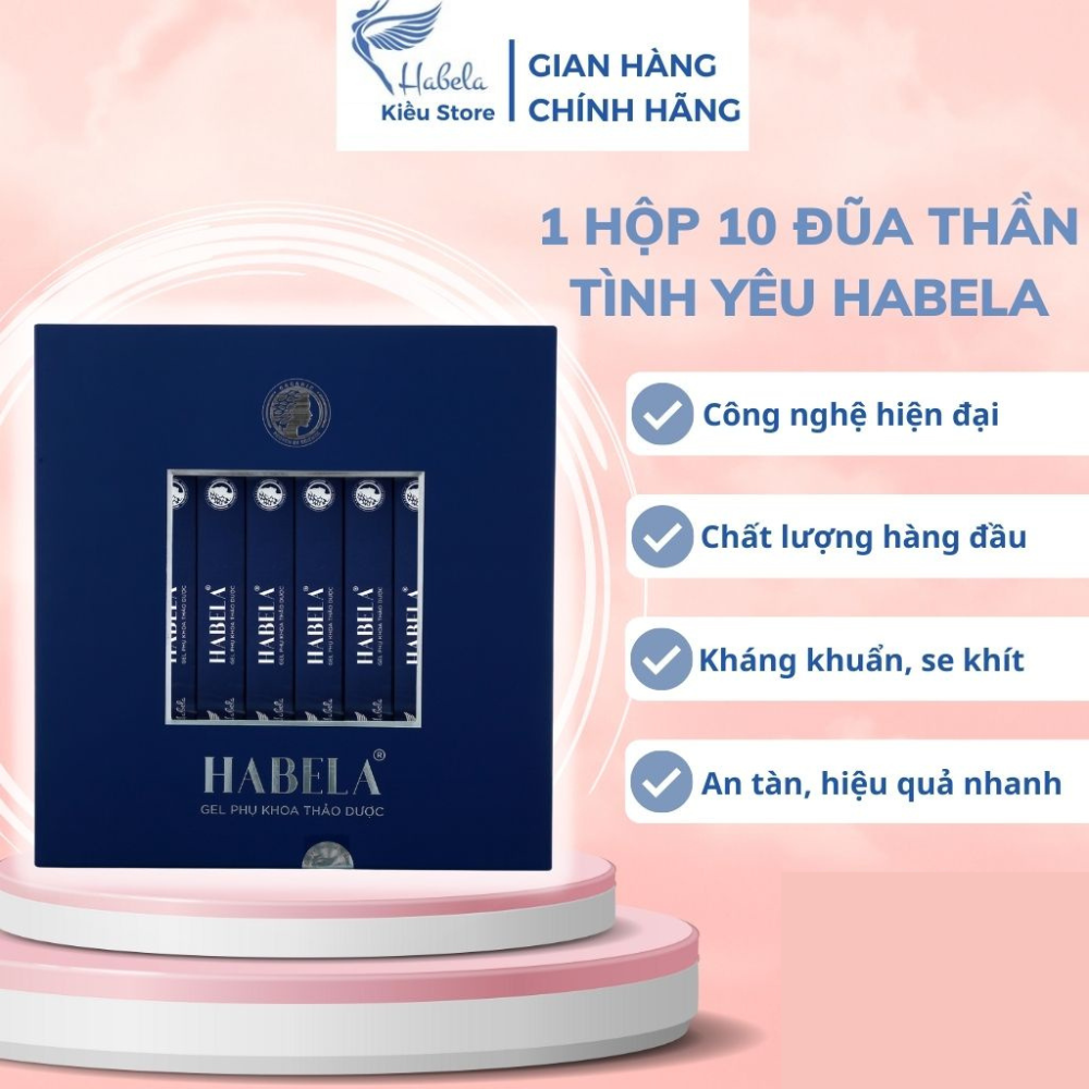 Đũa thần tình yêu habela se khít, hết nấm ngứa, sáng hồng tự nhiên hiệu quả, hộp 10 đũa