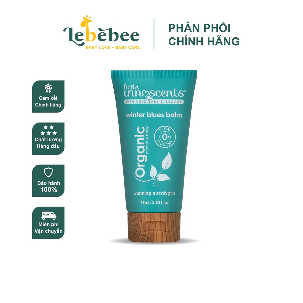 Dầu Chống Cảm Organic Cho Bé Từ Sơ Sinh Little Innocents