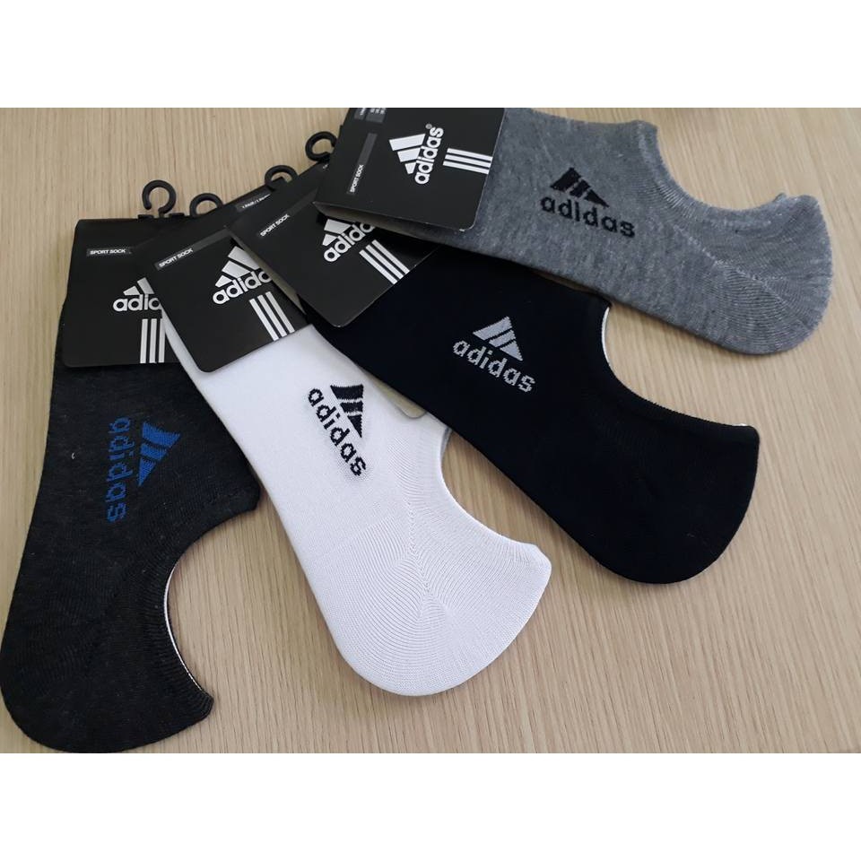 Tất nam cổ ngắn ADIDAS/nike nhiều màu một cỡ, tất vớ cho giày lười nam