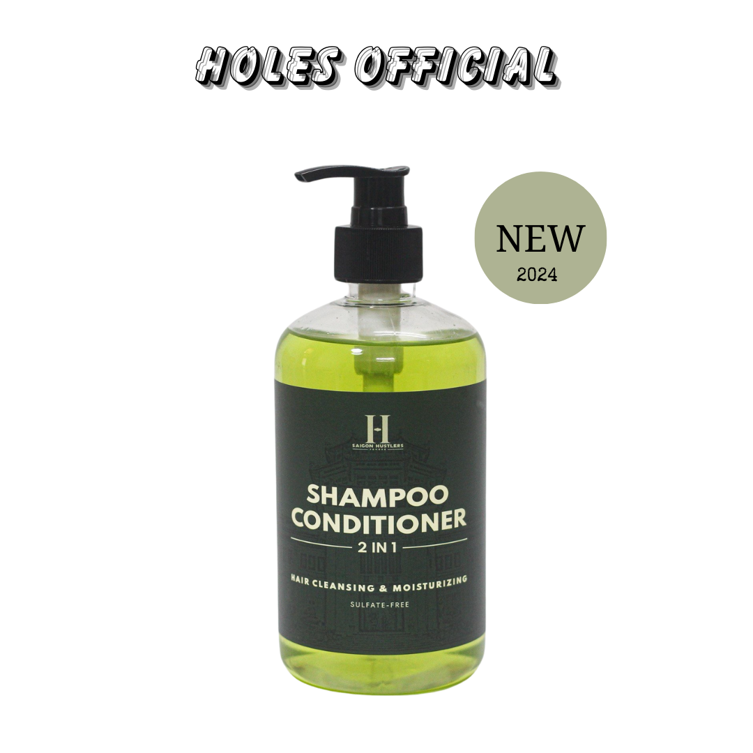 Dầu gội xả saigon hustlers shampoo conditioner 2 in 1 - 500ml