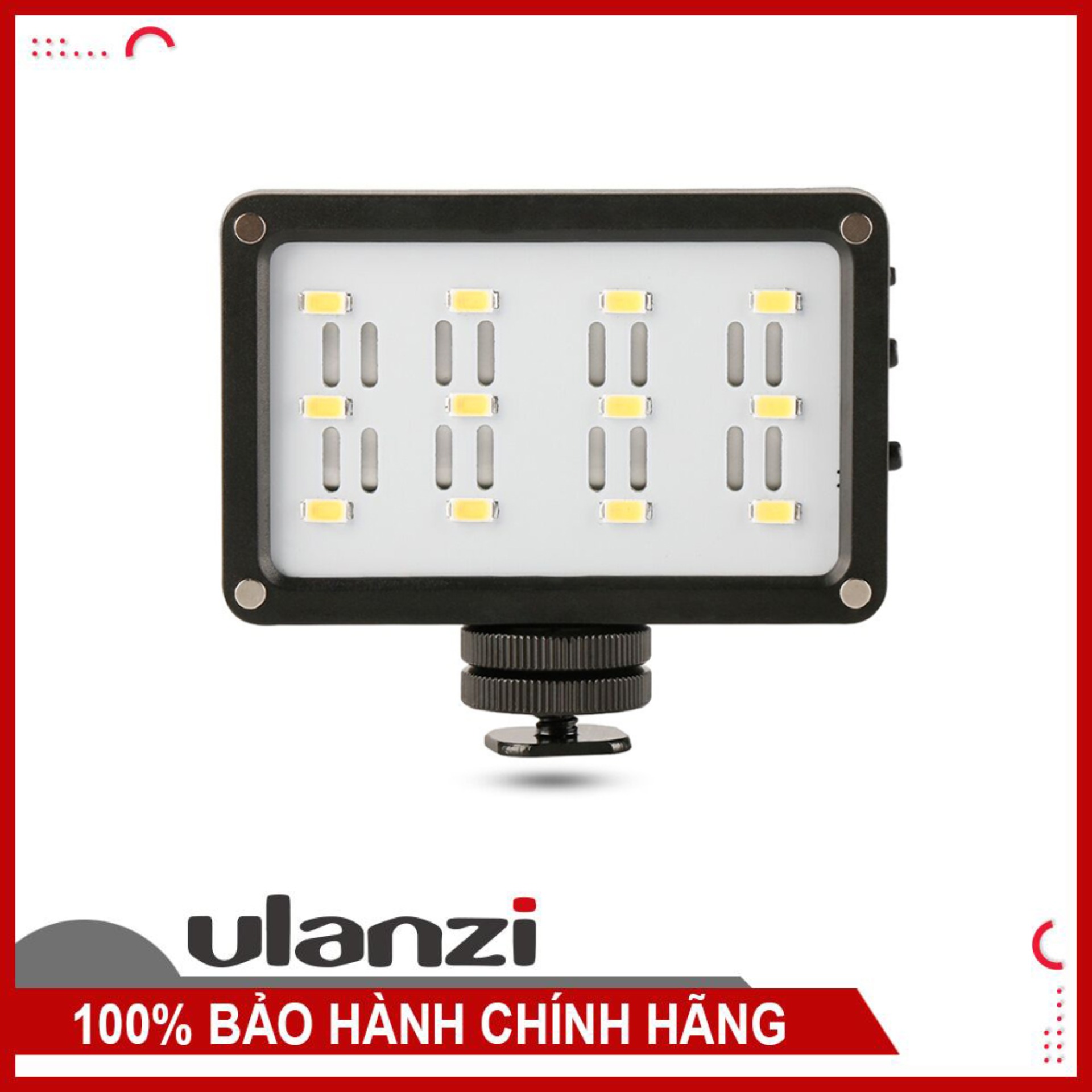 Đèn led sạc ulanzi rechargeble led video light fudc1