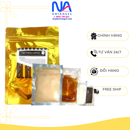 Siêu tắm trắng cafe không vàng lông không ăn nắng