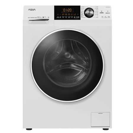Máy giặt aqua cửa ngang 10 kg màu trắng aqd-d1000a.w