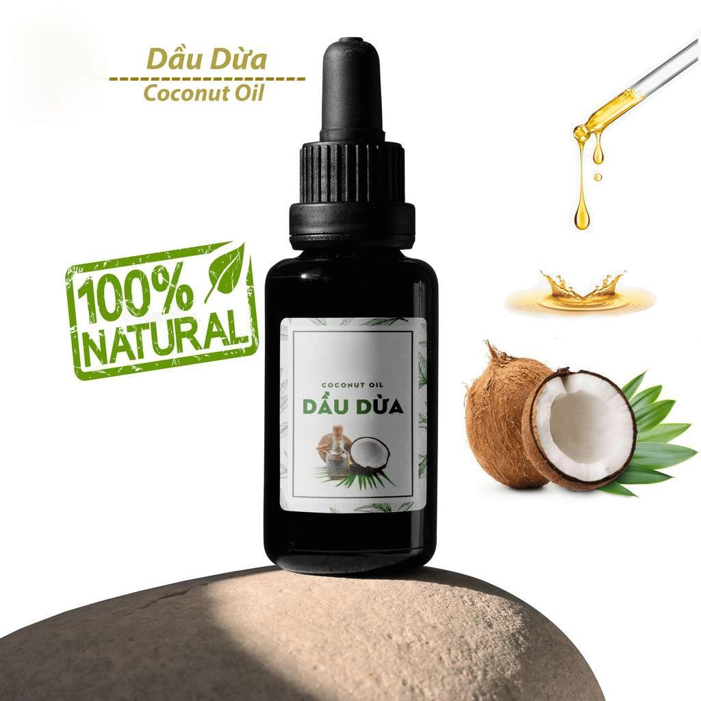 10ml dầu dừa tinh khiết dưỡng da