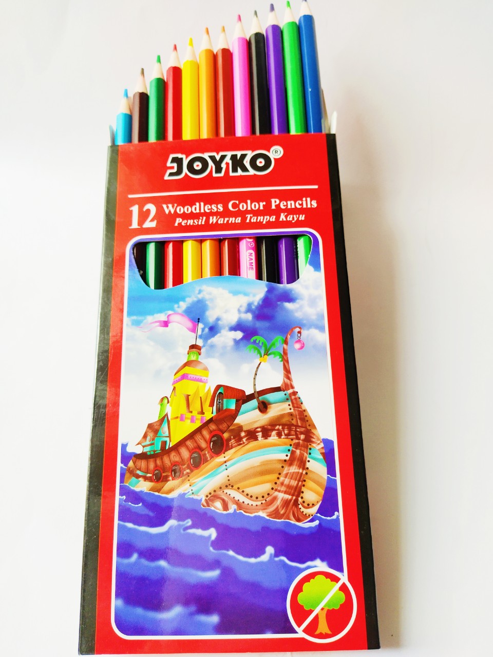 [HCM]Hôp 24 /12  Chì màu Dài JOYKO 0724