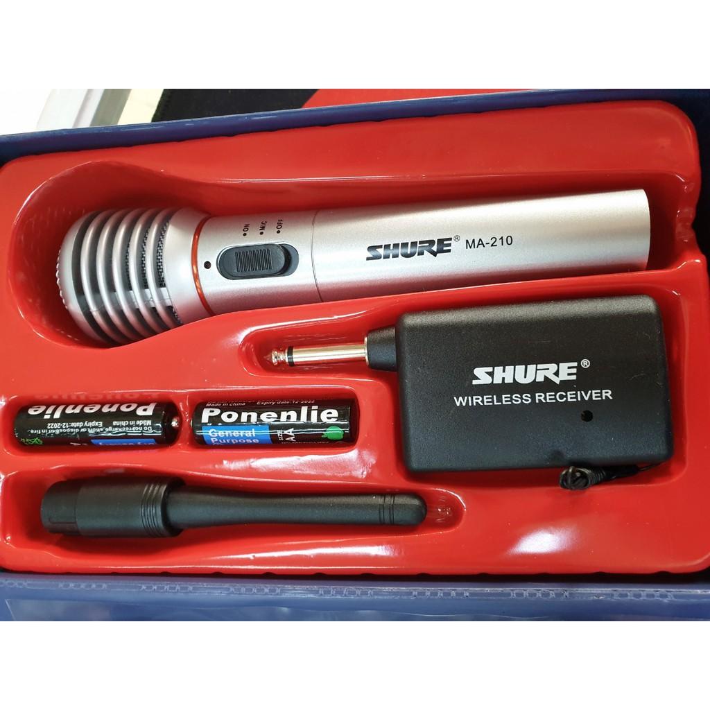 Bộ mic shure ma-210-nhập khẩu