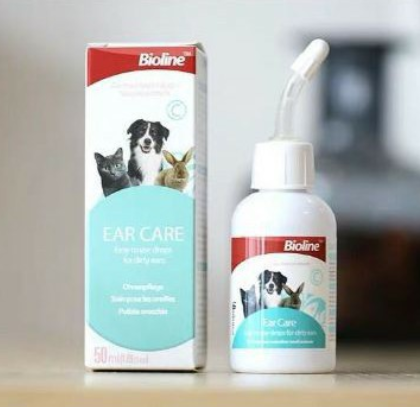 Nước Rửa Vệ sinh Tai Chống Viêm Cho Chó Mèo Ear Care Bioline 50ml