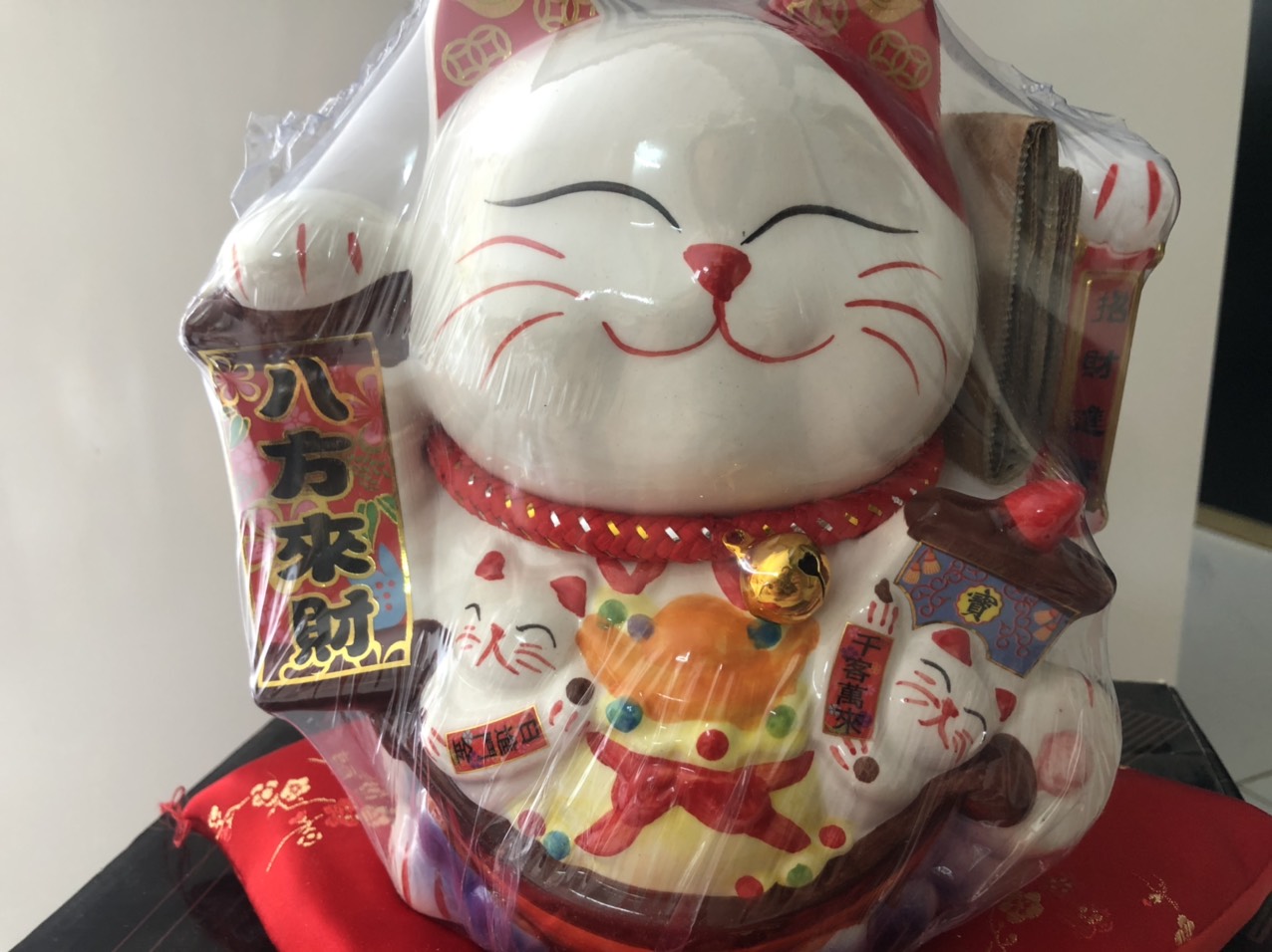 Mèo vẫy cỡ đại - mèo vẫy đại phúc - phát tài cao 20cm