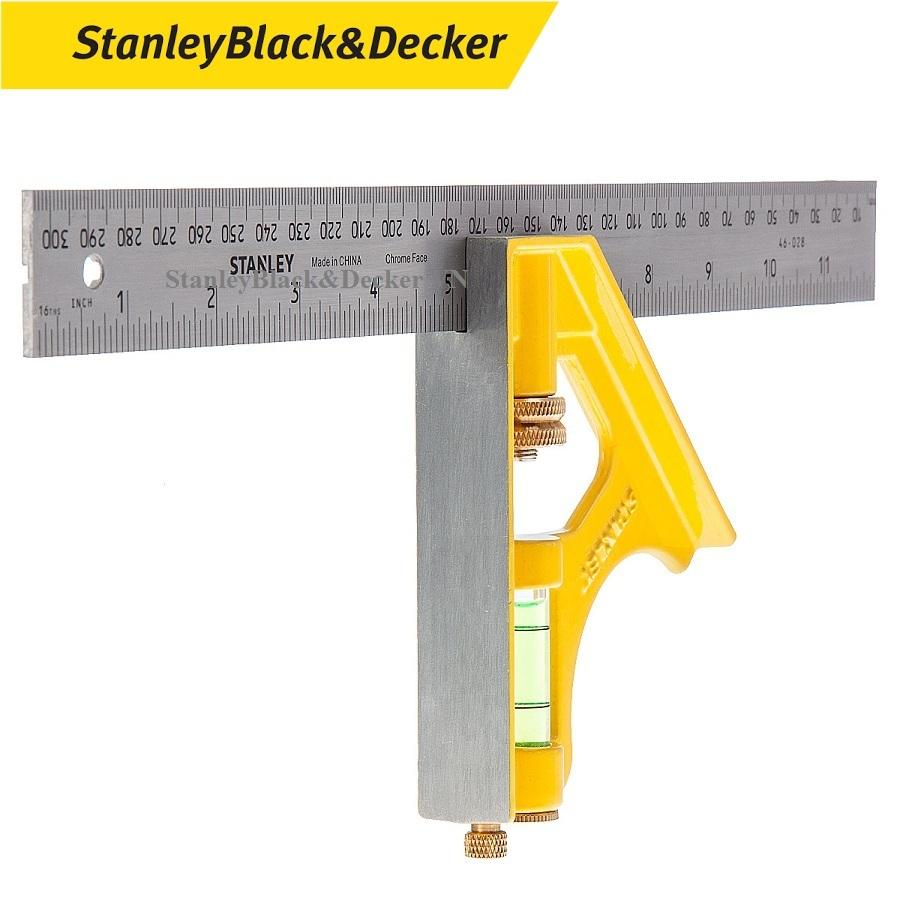 12inch thước vuông kết hợp cán cầm nhựa stanley 46-028