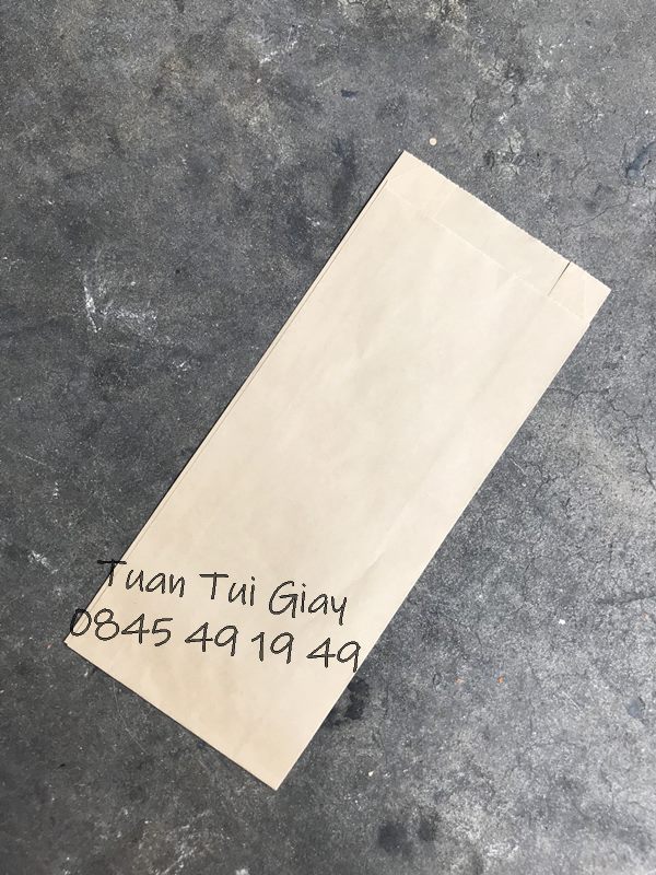 100c túi bánh mì kraft nâu
