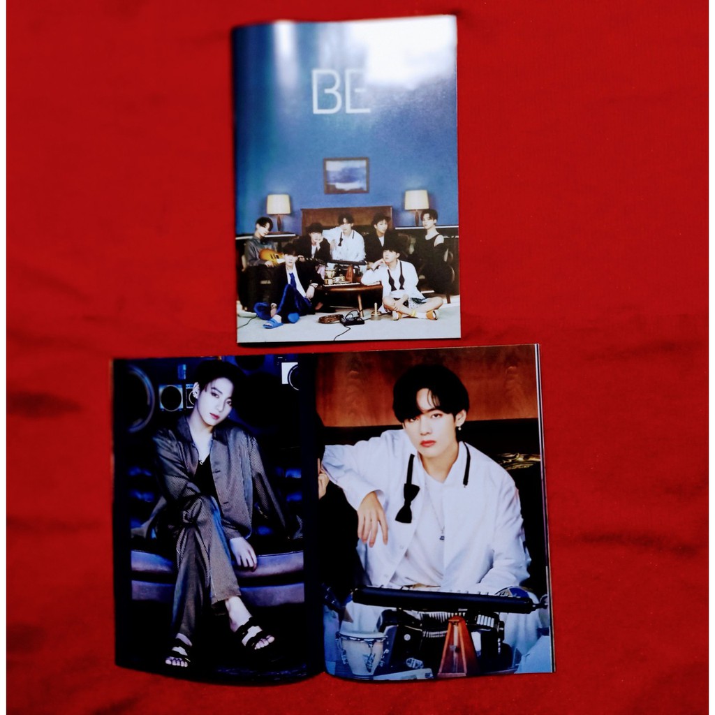 Photobook BTS ALBUM BE in FULL hình - 1 cuốn dày 32 trang