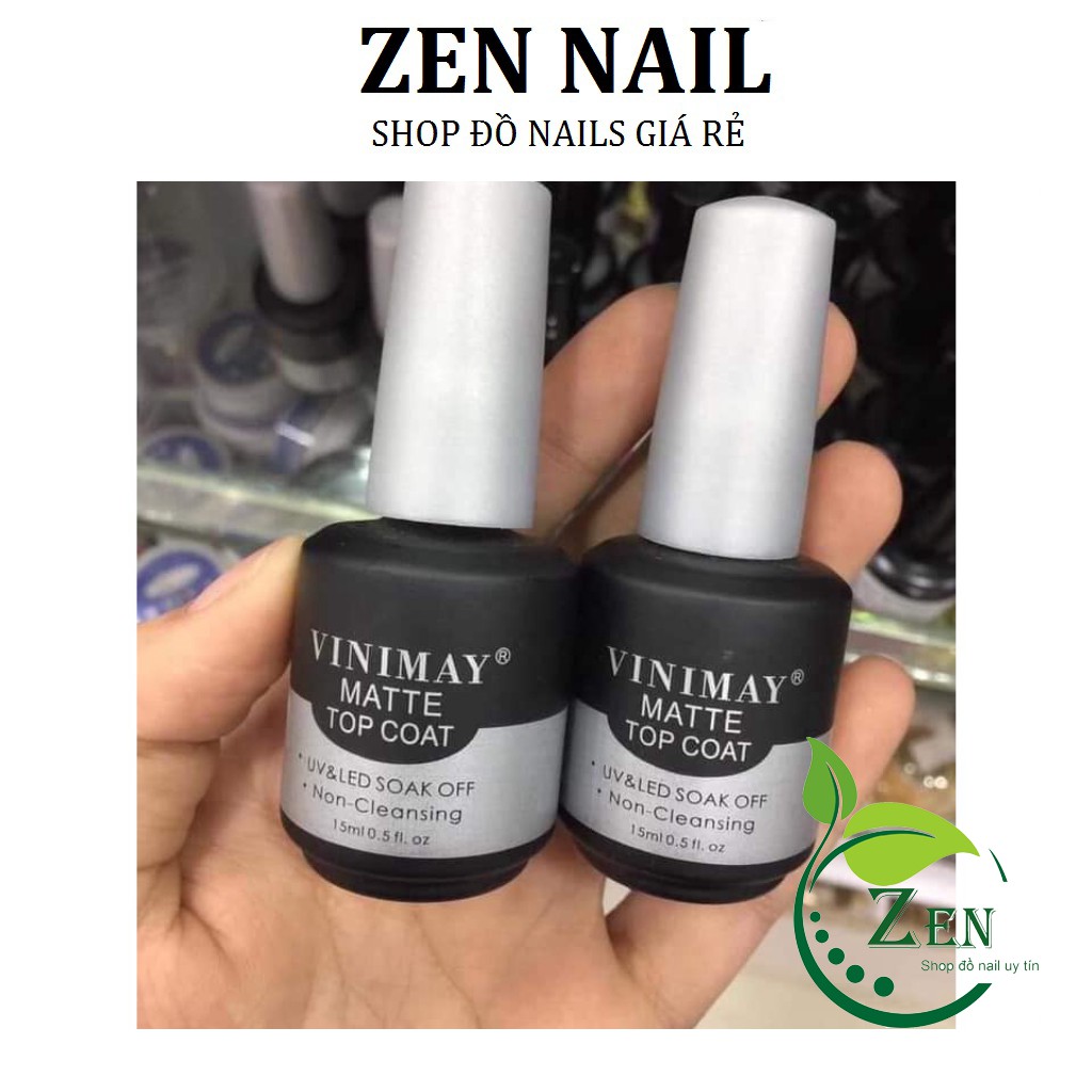 Top lỳ vinimay - Matte Top tạo nhám cho bộ nail