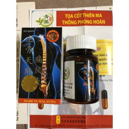 Freeship - tọa cốt thiên ma thống phong hoàn chính hãng malaysia