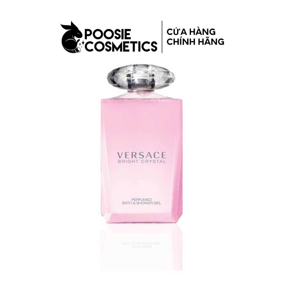 Versace bright crystal perfumed bath shower gel 200ml