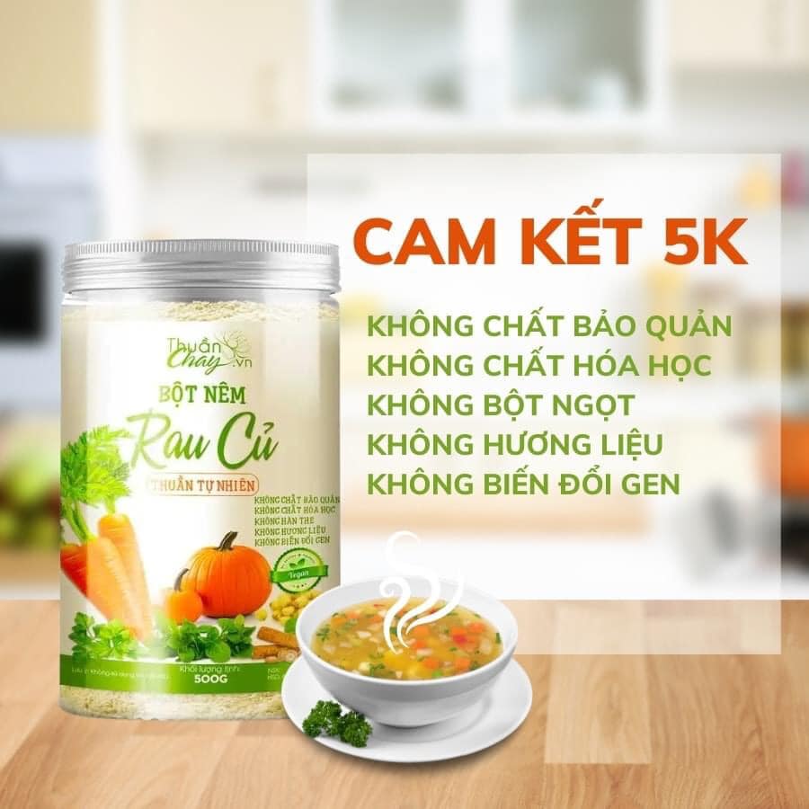 Bột nêm rau củ thuần chay tâm an