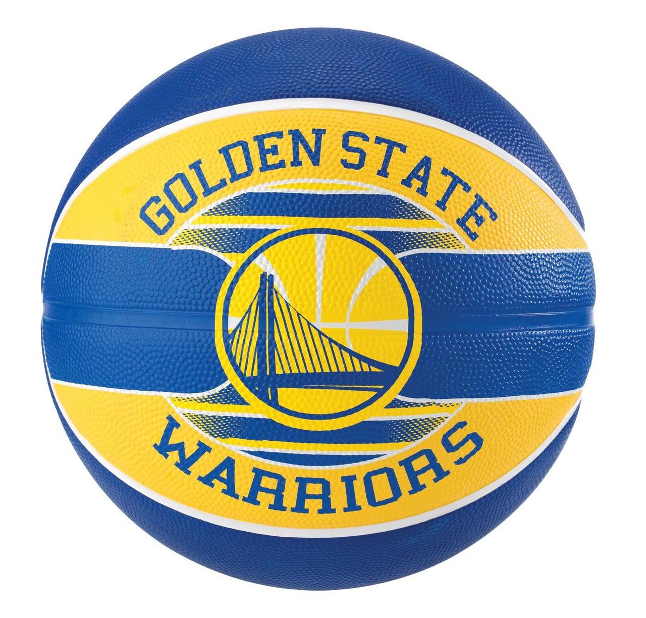 Bóng rổ Spalding Golden State Warriors - Outdoor size 7