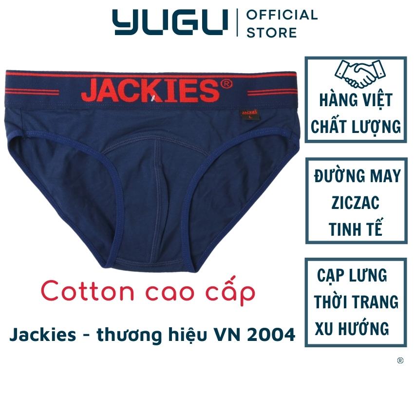 [BỘ 3 QUẦN] - Quần sịp nam JACKIES  Bn01, quần lót nam cao cấp - YUGU - Quần xì lót nam cotton, thông thoáng co dãn 4 chiều