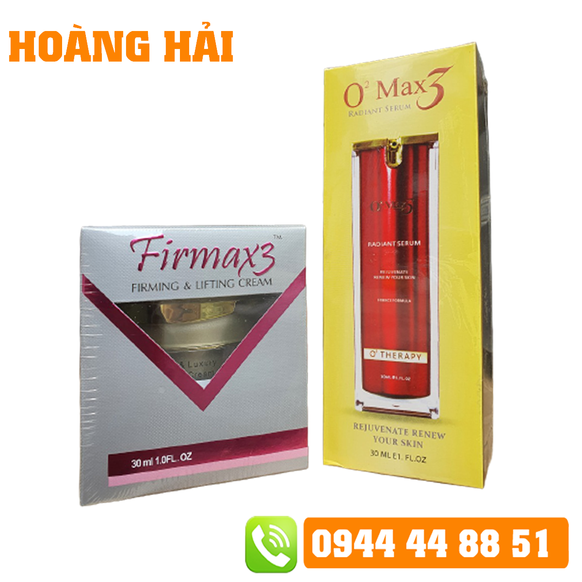 [Hoàn tiền 10%][CHÍNH HÃNG] [Combo 2 Sản Phẩm] Kem Frimax3 Và Serum O2 Max3