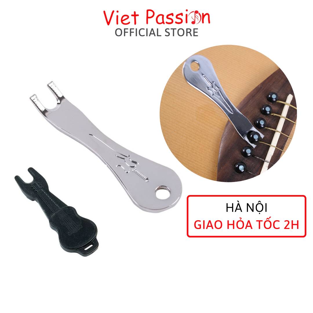 Cậy chốt nhỏ chốt đàn guitar acoustic chất liệu kim loại và nhựa chất lượng Viet Passion