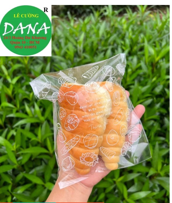 Túi đựng bánh dán miệng