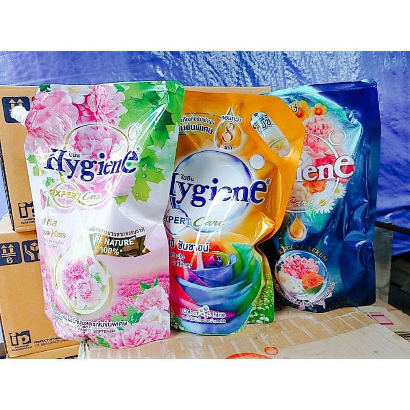 Nước Xả Vải Hygiene Thái Lan - Nước Xả Vải Đậm Đặc Hygiene 1300ml [Hàng Chuẩn Thái]