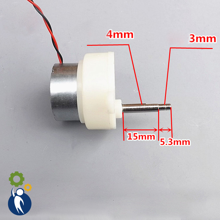 Motor giảm tốc 300 3-9v 5-10rpm