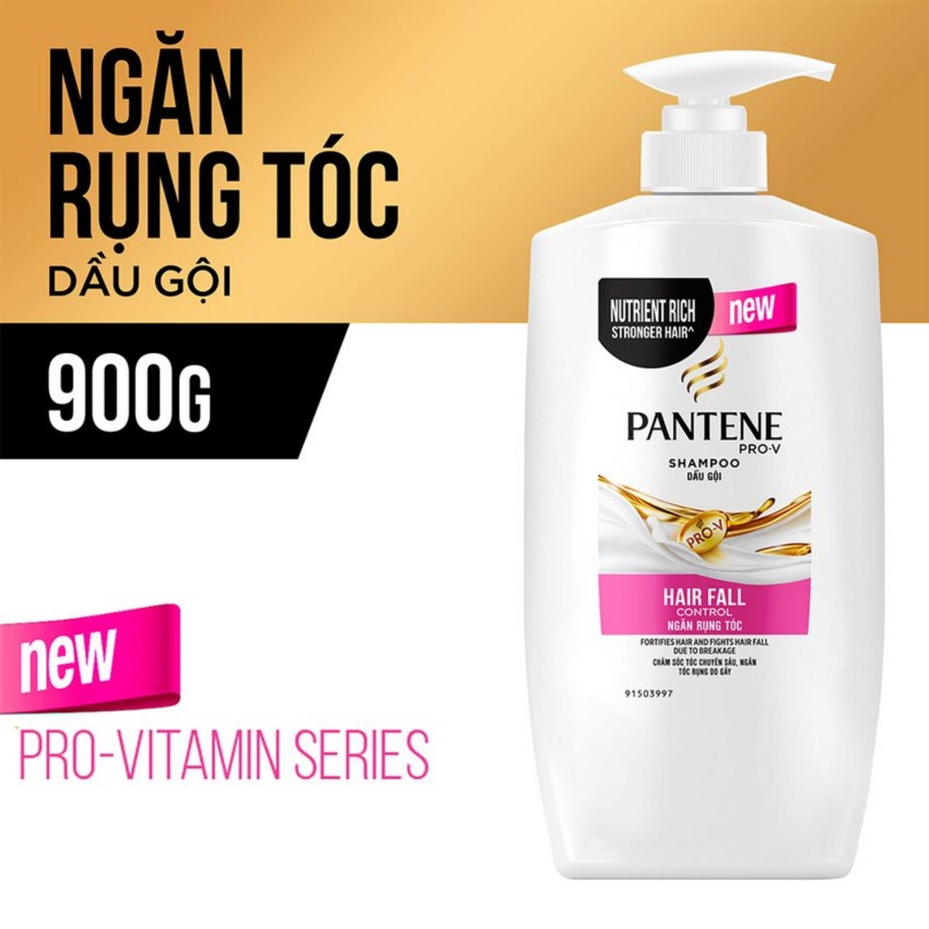 Dầu gội ngăn rụng tóc pantene 900g
