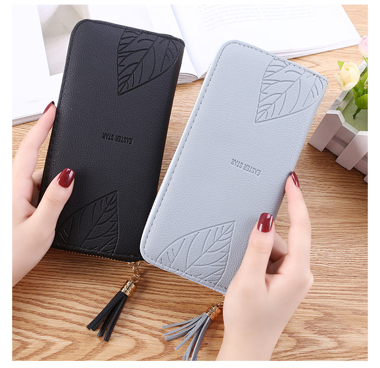 Ví dài V24 FY chất da lì sang trọng, thời trang Hàn quốc