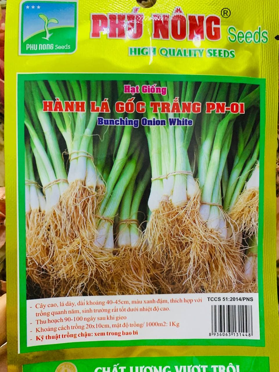 Hạt giống hành lá cao sản dễ trồng, nhanh thu hoạch