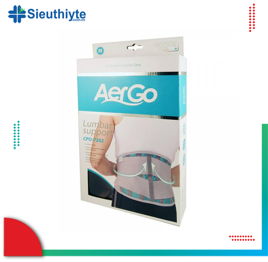 Đai lưng cột sống aergo cpo-7202