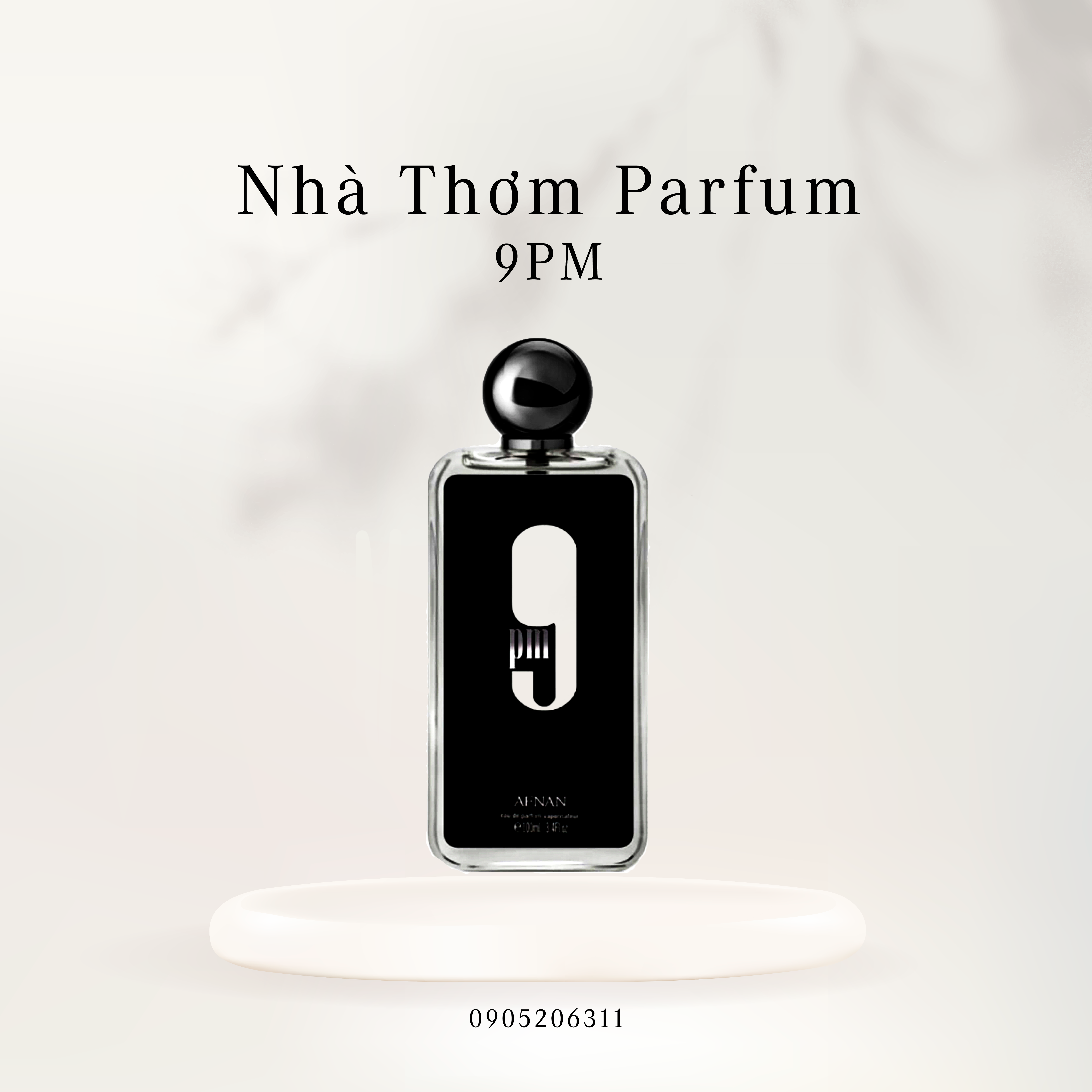 Mẫu thử nước hoa afnan - afnan 9pm - dầu thơm lưu hương lâu sang trọng cá tính