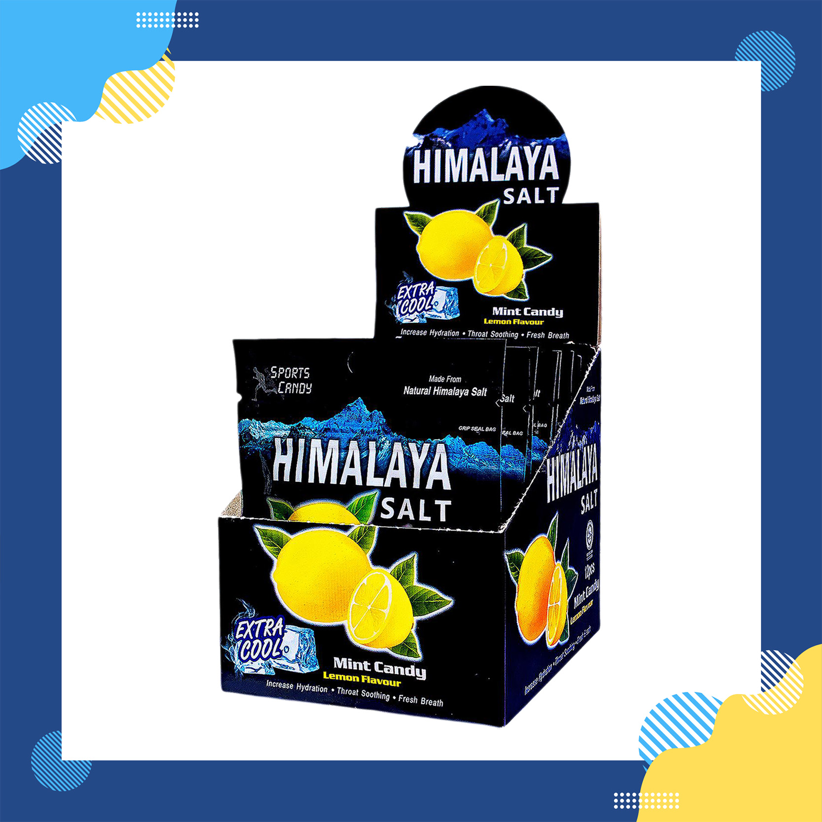  Kẹo chanh muối Himalaya - Chính hãng phân phối - Nhập khẩu từ Malaysia 