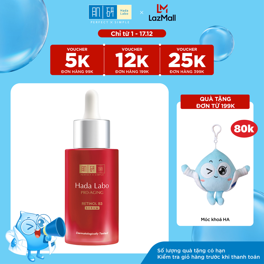 Serum cải thiện lão hóa Hada Labo Pro-Aging Retinol B3 Serum 30ml