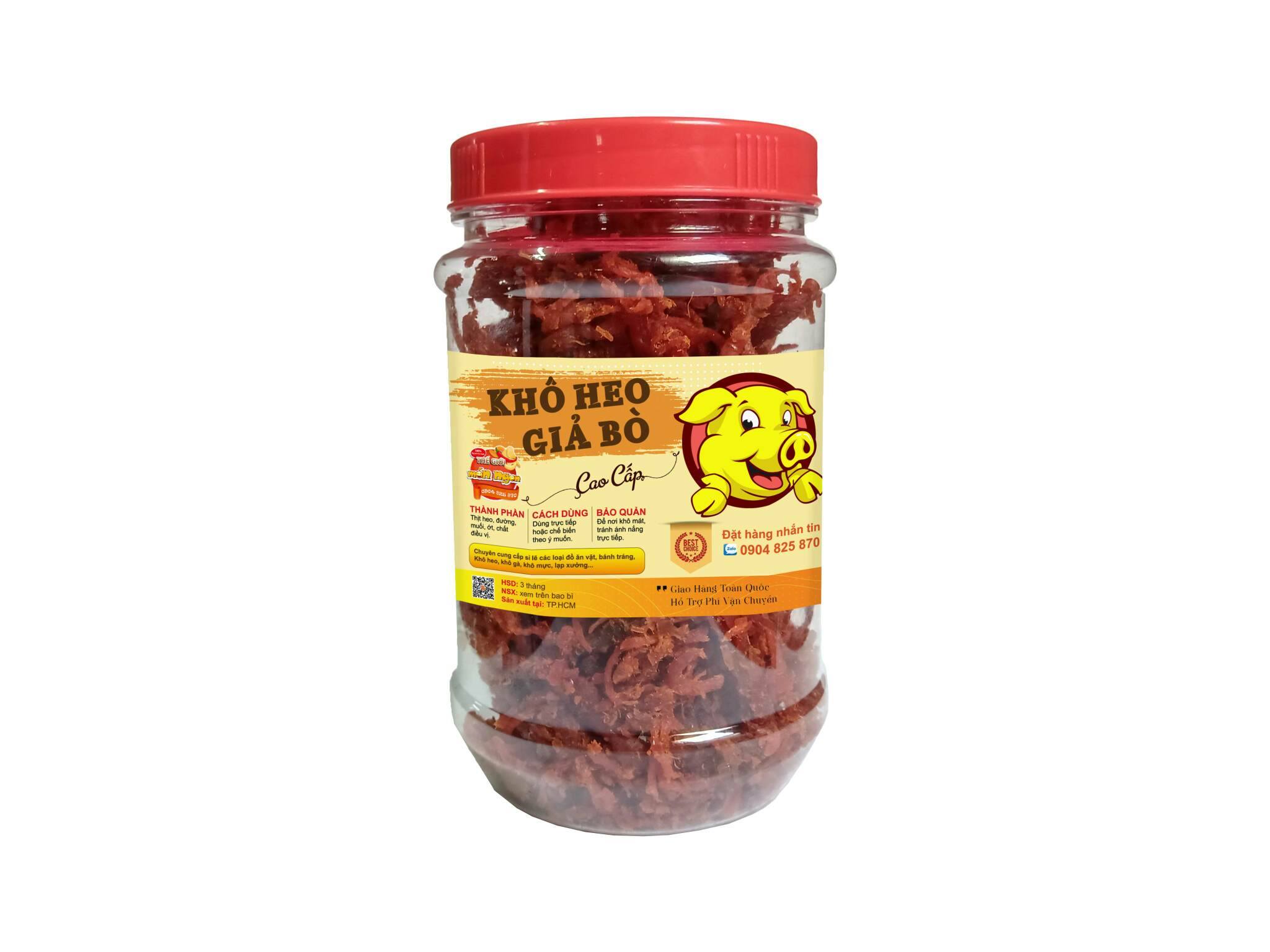 200gr - khô heo giã bò