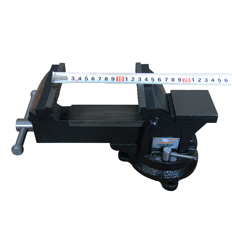Ê tô bàn nguội xoay Asaki AK-668 độ mở 125mm - Tích hợp mâm xoay linh hoạt kep chặt và cố định