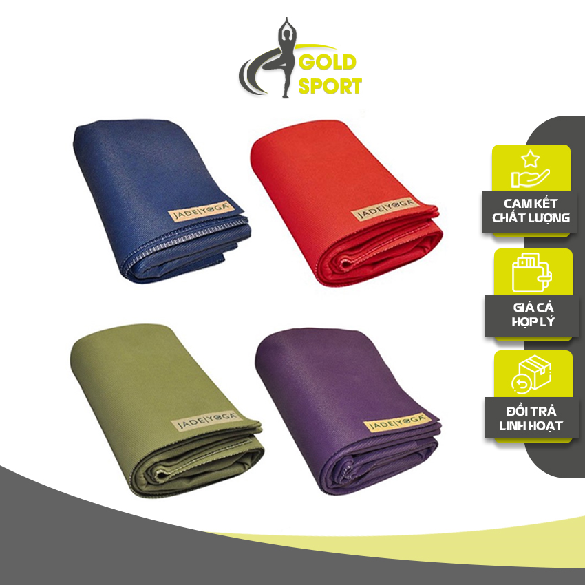 Thảm Tập Yoga Du Lịch Jade Voyager Chính Hãng Dày Dặn Chống Trơn Trượt GS10 Thảm Tập Thể Dục Thấm Hút Mồ Hôi - GOLD SPORT