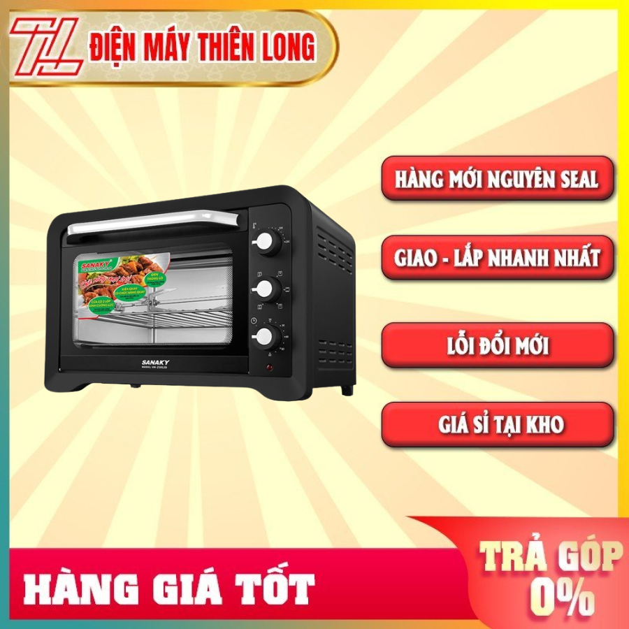 Lò nướng sanaky vh259s2d 25 lít - trả góp 0% - giao toàn quốc - ngoài hcm tính phí