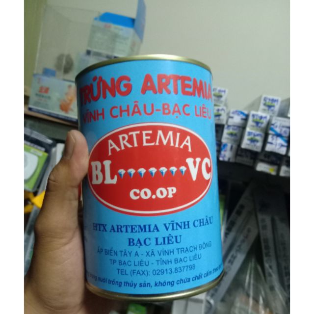 Artermia vĩnh châu , thức ăn cho cá