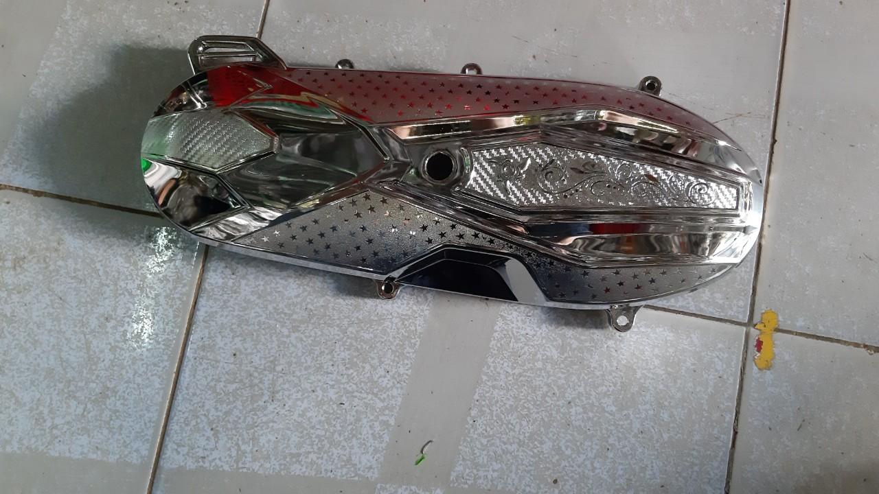 Ốp lốc máy mạ crom cho xe vario