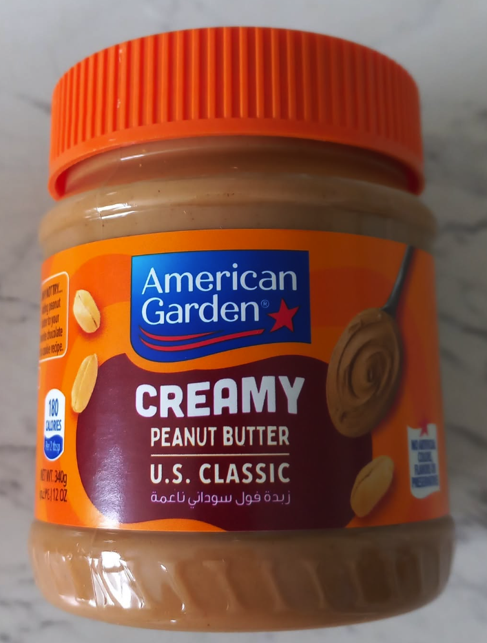 Bơ Đậu Phộng Creamy American Garden 340g. Expiry date: 08/2026