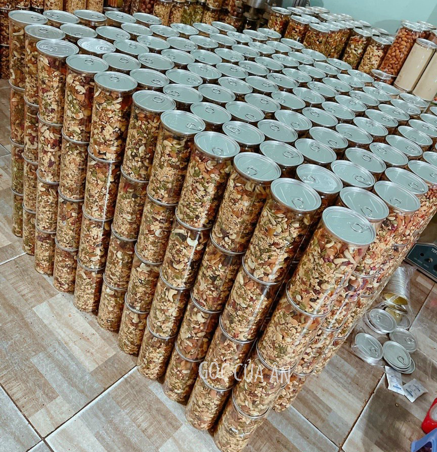 Granola Nhiều Hạt Cao Cấp ăn kiêng - Granola Siêu Hạt
