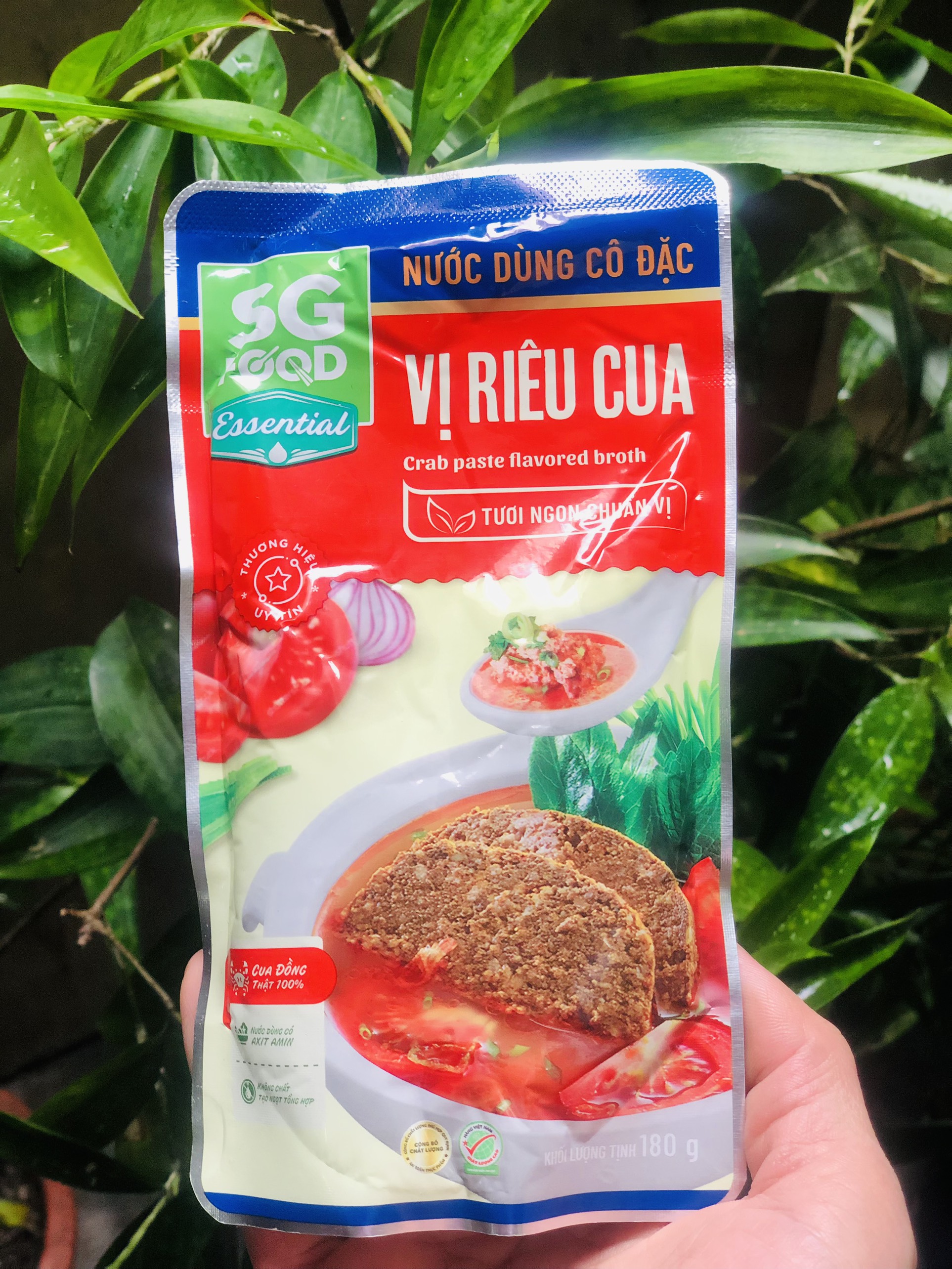 Nước dùng cô đặc vị riêu cua Sài gòn Food 180gr