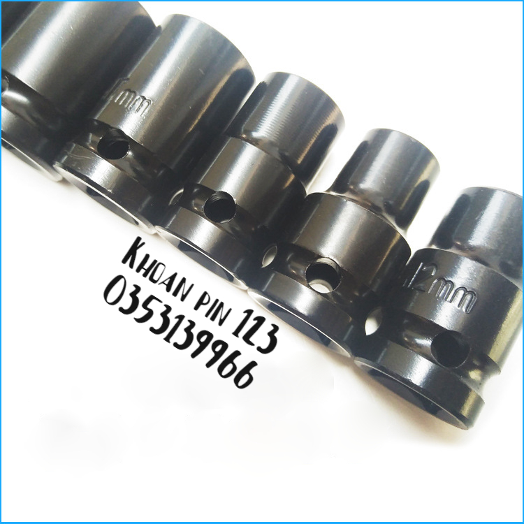 Lẻ Đầu khẩu vặn vít dùng cho máy siết bulong lục giác 1/2