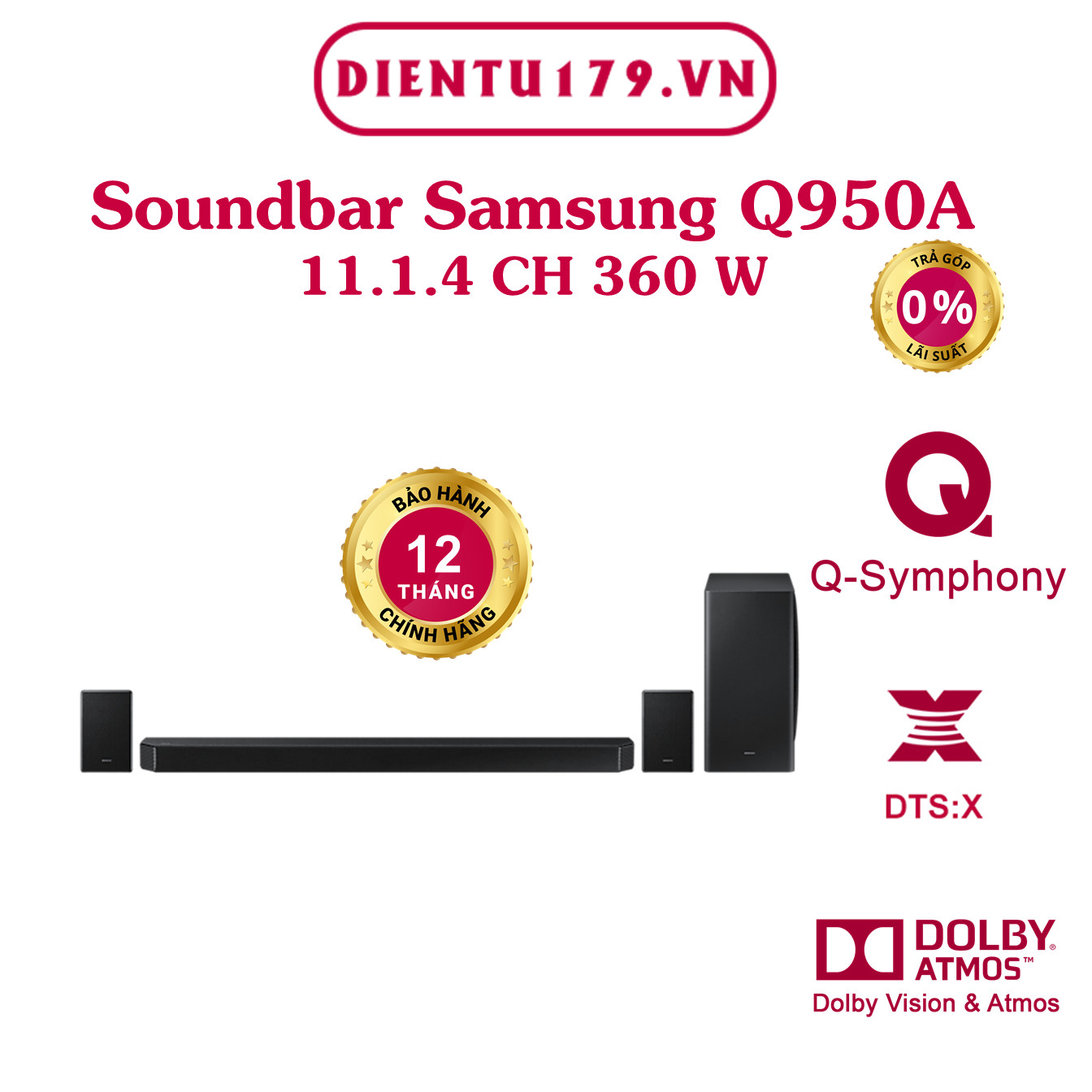 Loa thanh samsung hw-q950a - bh chính hãng