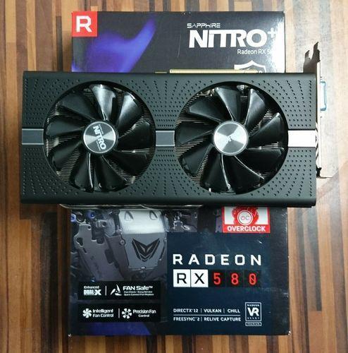 Vga card màn hình amd sapphire rx570 8gb nitro+ bh 01/2020