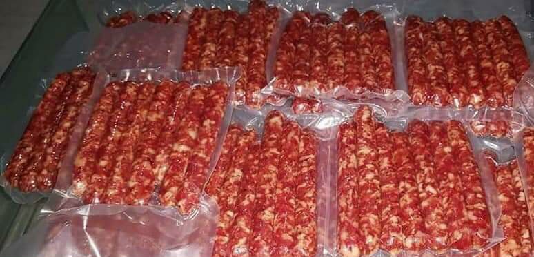 Lạp xưởng chuẩn vị Tây Bắc, túi chân không 500g