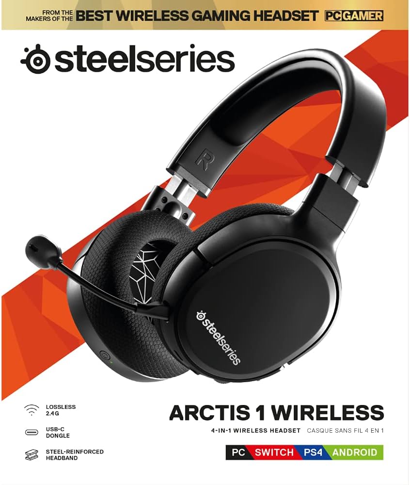 Tai nghe gaming không dây Steelseries Arctis 1 Wireless